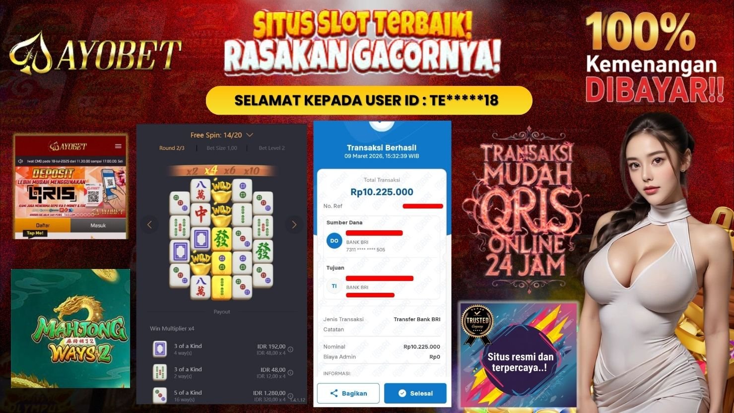 AYOBET JACKPOT SLOT MAHJONG WAYS 2